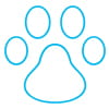 Paw print icon